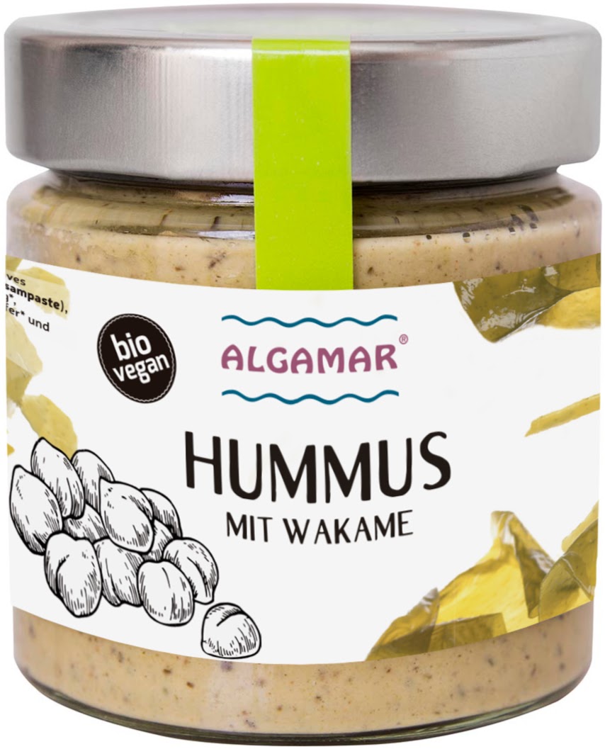 Hummus mit Wakame